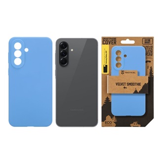 Samsung A57 5G TACTICAL VELVET SMOOTHIE szilikon telefonvédő ütésállóság, matt, SÖTÉTKÉK