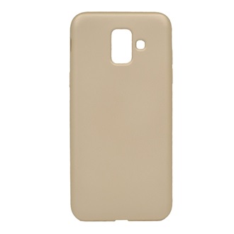 Samsung A6 (2018) Gigapack Szilikon telefonvédő matt ARANY