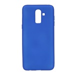Samsung A6+ (2018) Gigapack Szilikon telefonvédő matt SÖTÉTKÉK