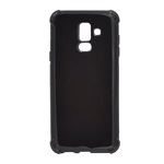 Samsung A6+ (2018) Gigapack Szilikon telefonvédő ütésállóság, fényes, FEKETE