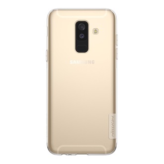 Samsung A6+ (2018) NILLKIN NATURE szilikon telefonvédő 0.6mm, ultravékony, ÁTLÁTSZÓ