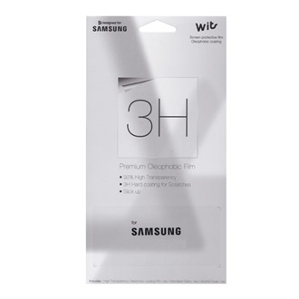 Samsung A71 Designed for SAMSUNG képernyővédő fólia 3H, NEM íves, ÁTLÁTSZÓ