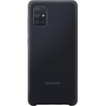 Samsung A71 SAMSUNG szilikon telefonvédő FEKETE