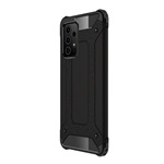 Samsung A72 4G Gigapack Defender szilikon telefonvédő ütésállóság, fémhatás, FEKETE