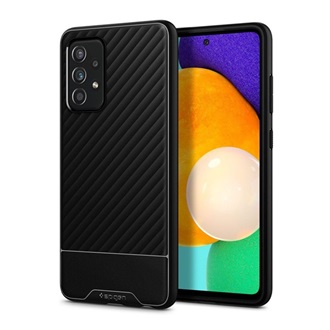 Samsung A72 5G SPIGEN CORE ARMOR szilikon telefonvédő ütésállóság, csíkos, FEKETE