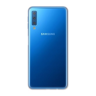Samsung A7 (2018) 4-OK szilikon telefonvédő ultravékony ÁTLÁTSZÓ