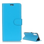 Samsung A7 (2018) Gigapack Tok álló, bőr hatású FLIP, prémium, VILÁGOSKÉK