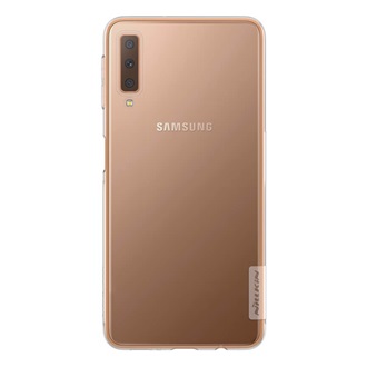 Samsung A7 (2018) NILLKIN NATURE szilikon telefonvédő 0.6mm, ultravékony, ÁTLÁTSZÓ