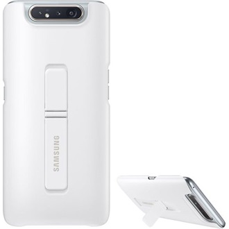 Samsung A80 SAMSUNG műanyag telefonvédő dupla rétegű, asztali tartó, FEHÉR