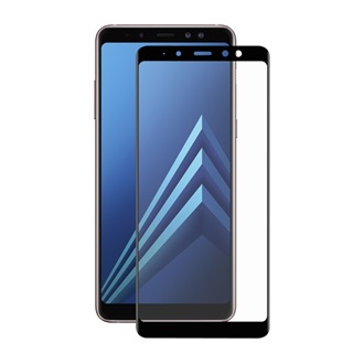 Samsung A8 Plus (2018) ENKAY képernyővédő üveg 3D, 9H, FEKETE