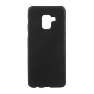 Samsung A8 Plus (2018) Gigapack Szilikon telefonvédő matt FEKETE