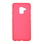 Samsung A8 Plus (2018) Gigapack Szilikon telefonvédő matt PIROS