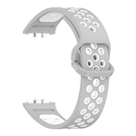 Samsung Fit 3 GIGAPACK Pótszíj egyedi méret, légáteresztő, VILÁGOSSZÜRKE/FEHÉR