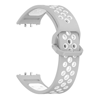 Samsung Fit 3 GIGAPACK Pótszíj egyedi méret, légáteresztő, VILÁGOSSZÜRKE/FEHÉR