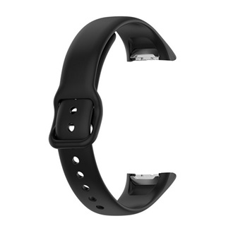 Samsung Fit Sport Gigapack pótszíj egyedi méret, szilikon, FEKETE