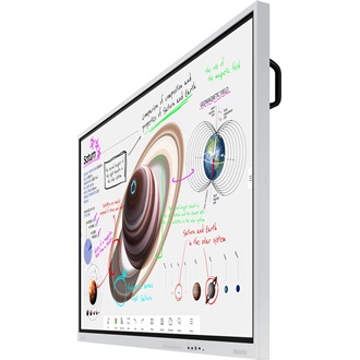 Samsung Flip Pro Interactive 16/7 75" touchscreen VA LED smart LFD monitor ezüst-fekete (Tizen 6.5)