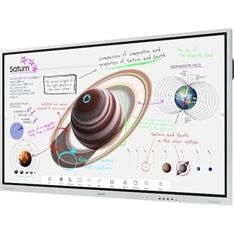 Samsung Flip Pro Interactive 16/7 85" touchscreen VA LED smart LFD monitor ezüst-fekete (Tizen 6.5)