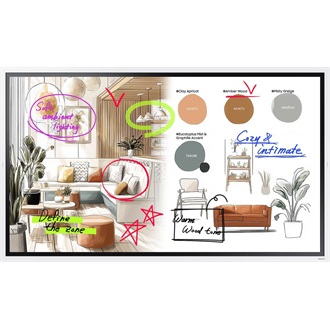 Samsung Flip WMFX 65" touchscreen VA LED smart interaktív tábla fehér