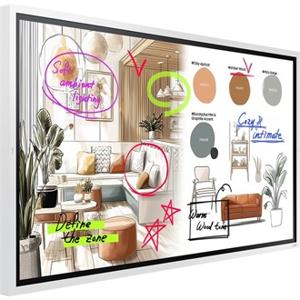 Samsung Flip WMFX 65" touchscreen VA LED smart interaktív tábla fehér