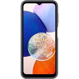 Samsung Galaxy A14 5G kártyatartós okostelefon tok fekete