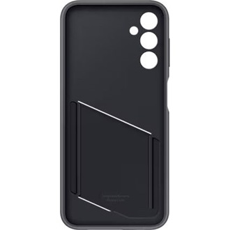 Samsung Galaxy A14 5G kártyatartós okostelefon tok fekete