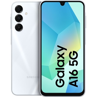 Samsung Galaxy A16 5G 128GB Dual SIM okostelefon világosszürke