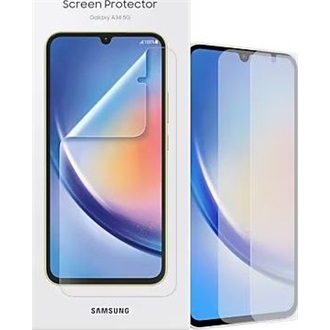 Samsung Galaxy A34 okostelefon kijelzővédő átlátszó