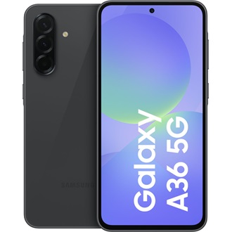 Samsung Galaxy A36 256GB Dual SIM okostelefon fekete (Awesome Black)
