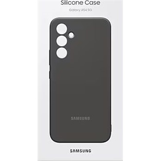 Samsung Galaxy A54 5G okostelefon szilikon tok fekete