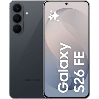 Samsung Galaxy S26 FE 128GB Dual SIM okostelefon szürke (Graphite)