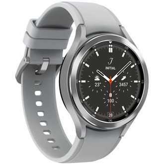 Samsung Galaxy Watch4 (46mm) Stainless Steel okosóra ezüst