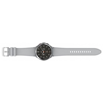 Samsung Galaxy Watch4 (46mm) Stainless Steel okosóra ezüst