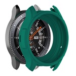 Samsung Gear S3 Frontier GIGAPACK Szilikon keret BUMPER, ütésálló, SÖTÉTZÖLD