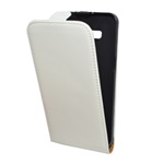 Samsung Grand Prime 2015 Gigapack Tok álló, bőr hatású FLIP, lefelé nyíló, FEHÉR