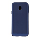 Samsung J3 (2017) Gigapack Műanyag telefonvédő gumírozott, lyukacsos, SÖTÉTKÉK