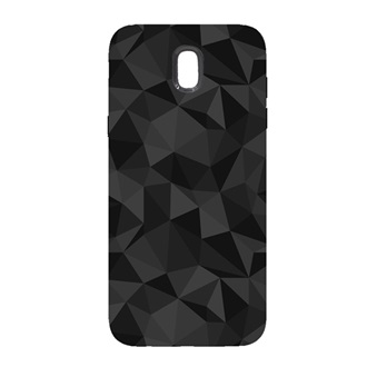 Samsung J3 (2017) Gigapack Szilikon telefonvédő 3D, gyémánt minta, FEKETE