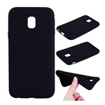 Samsung J3 (2017) Gigapack Szilikon telefonvédő gumírozott FEKETE