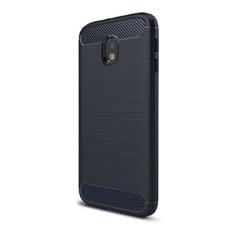Samsung J3 (2017) Gigapack Szilikon telefonvédő ütésállóság, karbon minta, SÖTÉTKÉK