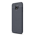 Samsung J4 (2018) Gigapack Szilikon telefonvédő ütésállóság, varrás minta, SÖTÉTKÉK