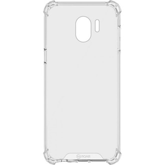 Samsung J4 (2018) ROAR JELLY ARMOR szilikon telefonvédő ütésállóság, légpárnás sarok, ÁTLÁTSZÓ
