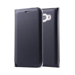 Samsung J5 (2016) Gigapack Tok álló, bőr hatású FLIP, oldalra nyíló, FEKETE