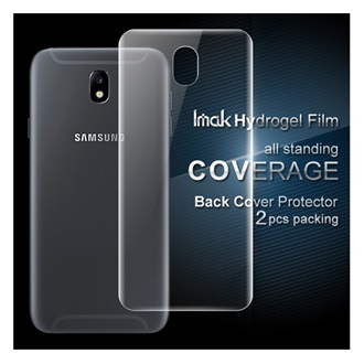 Samsung J5 (2017) IMAK hátlapvédő fólia 2db csak hátsó, ultravékony, ÁTLÁTSZÓ