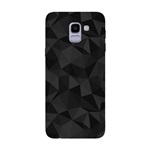 Samsung J6 (2018) Gigapack Szilikon telefonvédő 3D, gyémánt minta, FEKETE