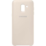 Samsung J6 (2018) SAMSUNG műanyag telefonvédő dupla rétegű, gumírozott, ARANY