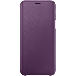 Samsung J6 (2018) SAMSUNG tok álló aktív FLIP, karbon minta, LILA
