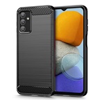 Samsung M13 Gigapack Szilikon telefonvédő ütésállóság, karbon minta, FEKETE