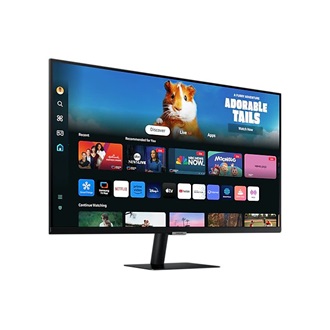 Samsung M50D 27" VA LED smart monitor fekete