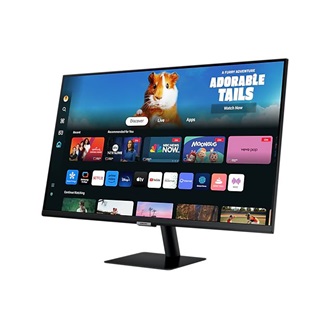 Samsung M50D 27" VA LED smart monitor fekete