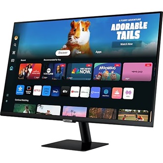 Samsung M50D 32" VA LED smart monitor fekete
