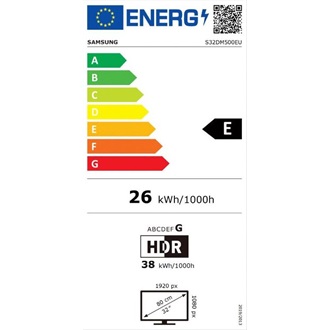 Samsung M50D 32" VA LED smart monitor fekete